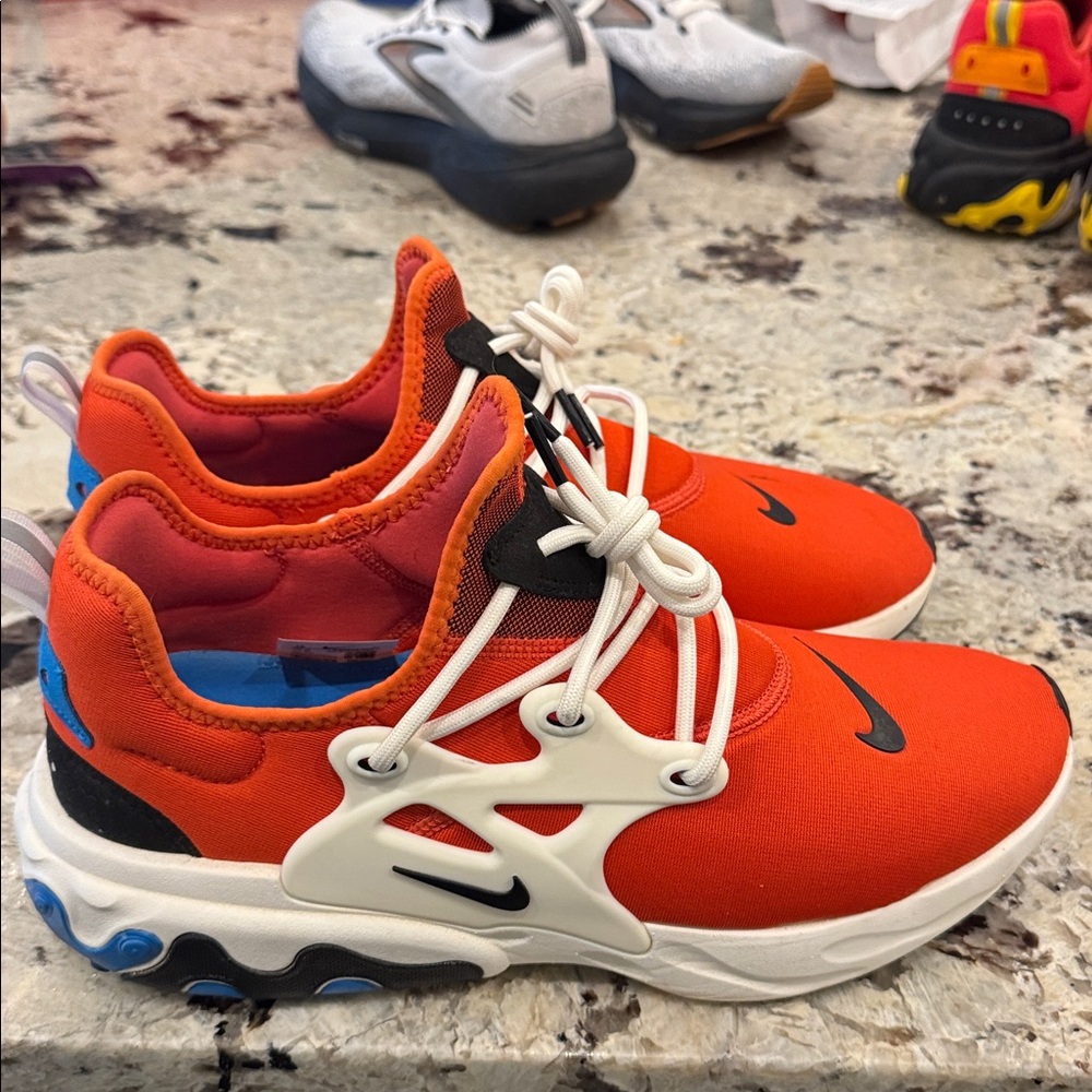 Nike React Presto, Cosmic Clay / Black - Blue Hero, AV2605-800, Size 12 - Picture 4 of 7